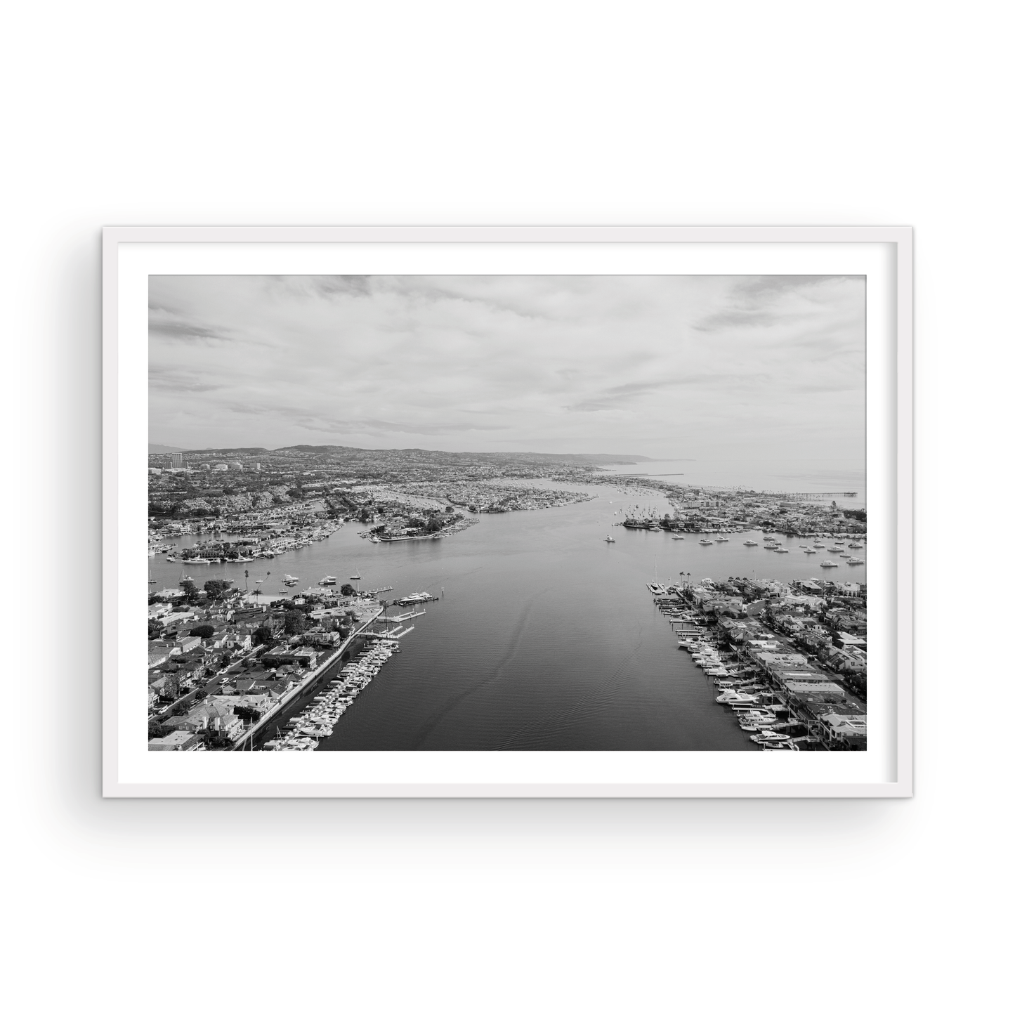 AERIAL NEWPORT BEACH TURNING BASIN