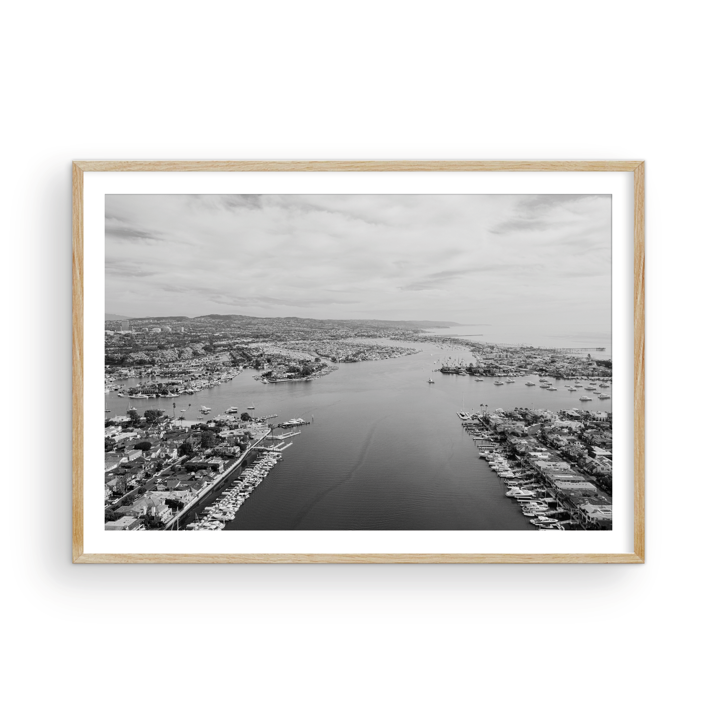 AERIAL NEWPORT BEACH TURNING BASIN