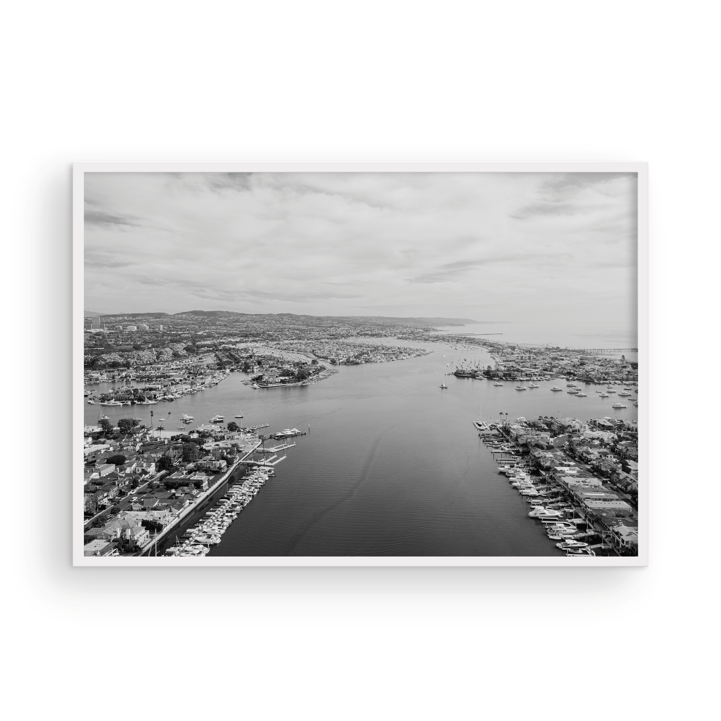 AERIAL NEWPORT BEACH TURNING BASIN