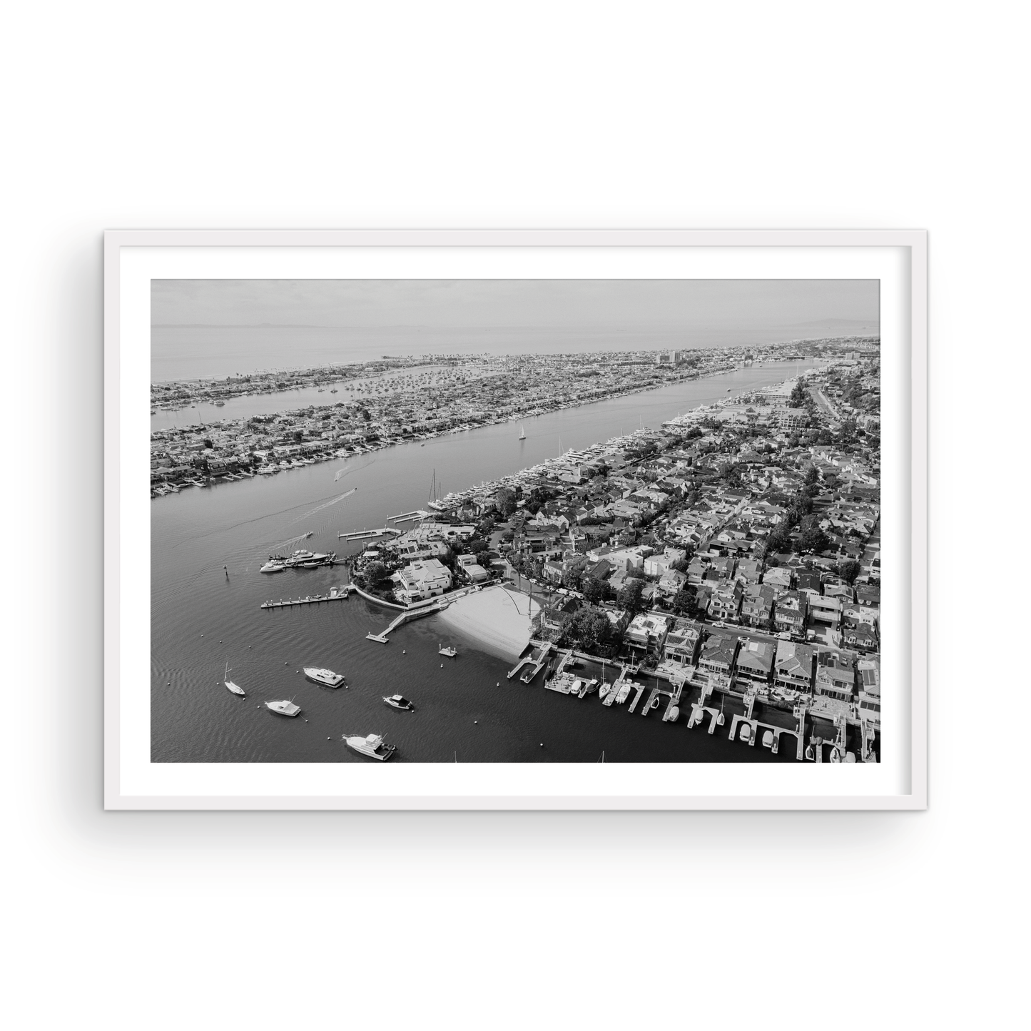 AERIAL NEWPORT BEACH BAYSHORES