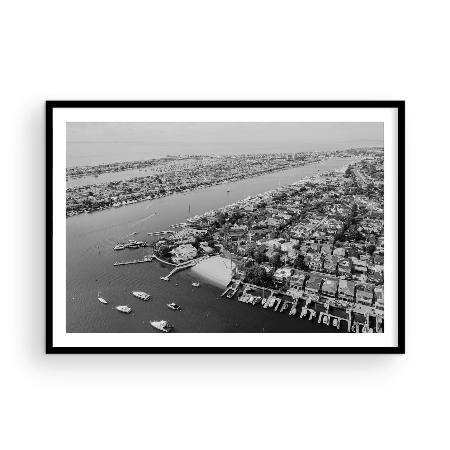 AERIAL NEWPORT BEACH BAYSHORES