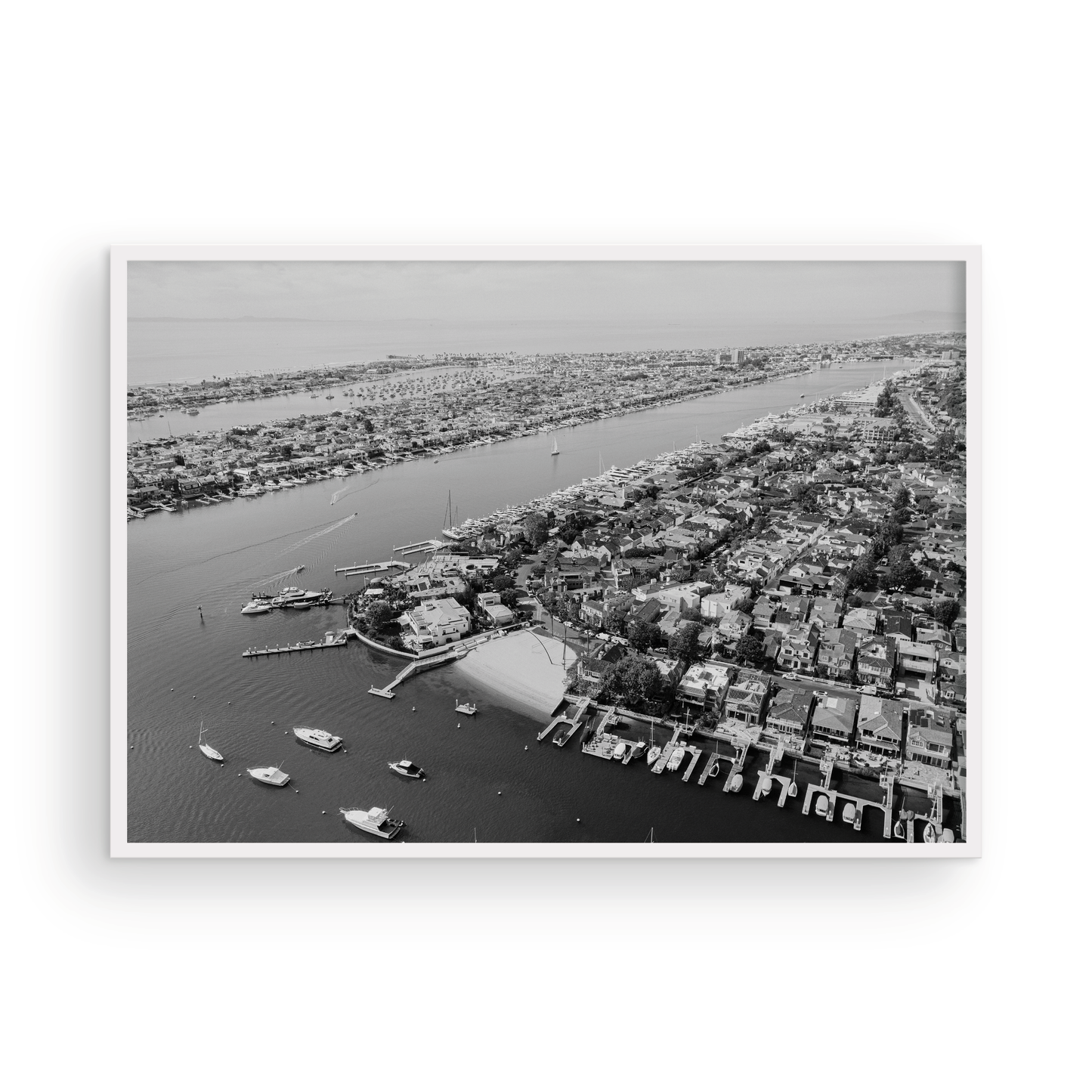 AERIAL NEWPORT BEACH BAYSHORES