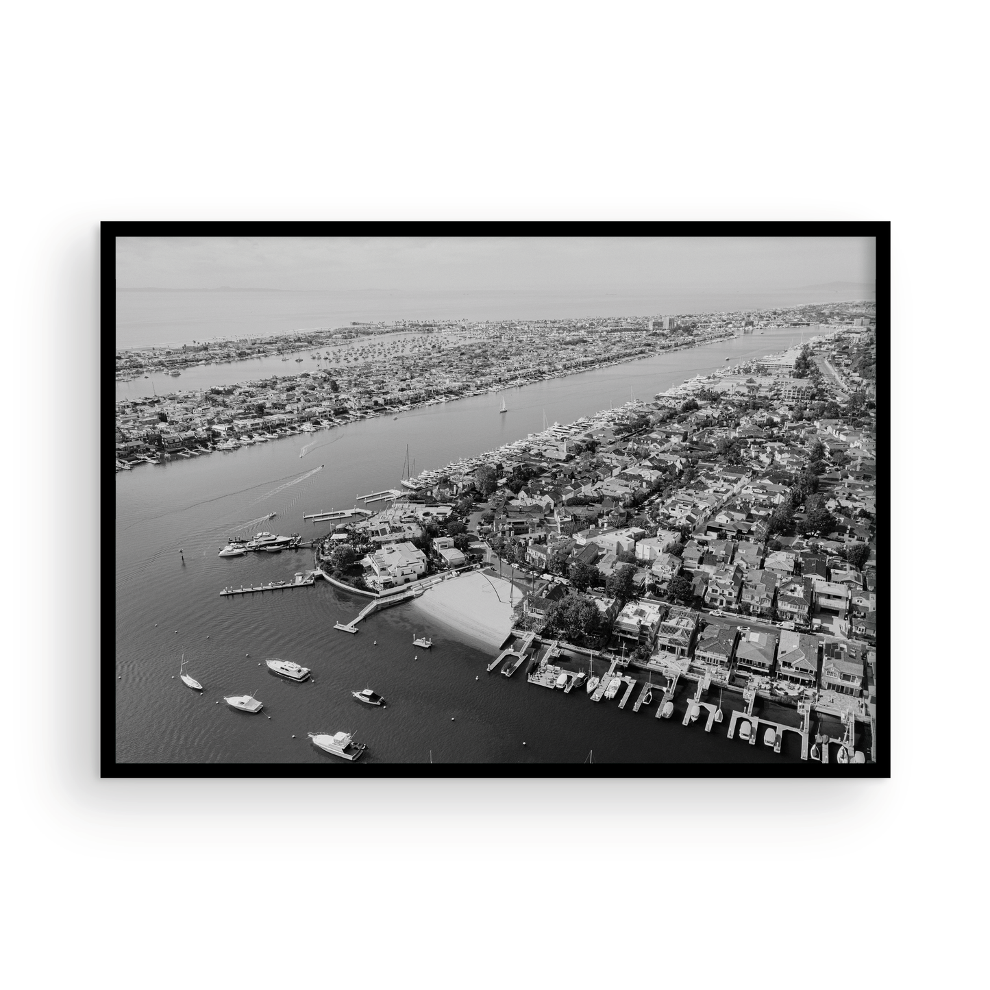AERIAL NEWPORT BEACH BAYSHORES