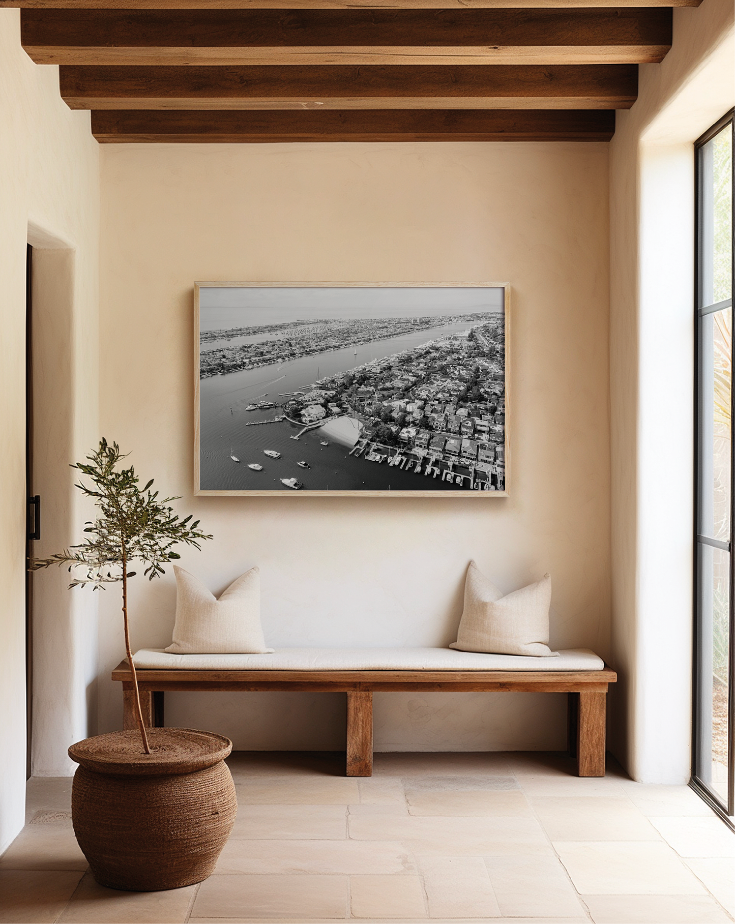 AERIAL NEWPORT BEACH BAYSHORES