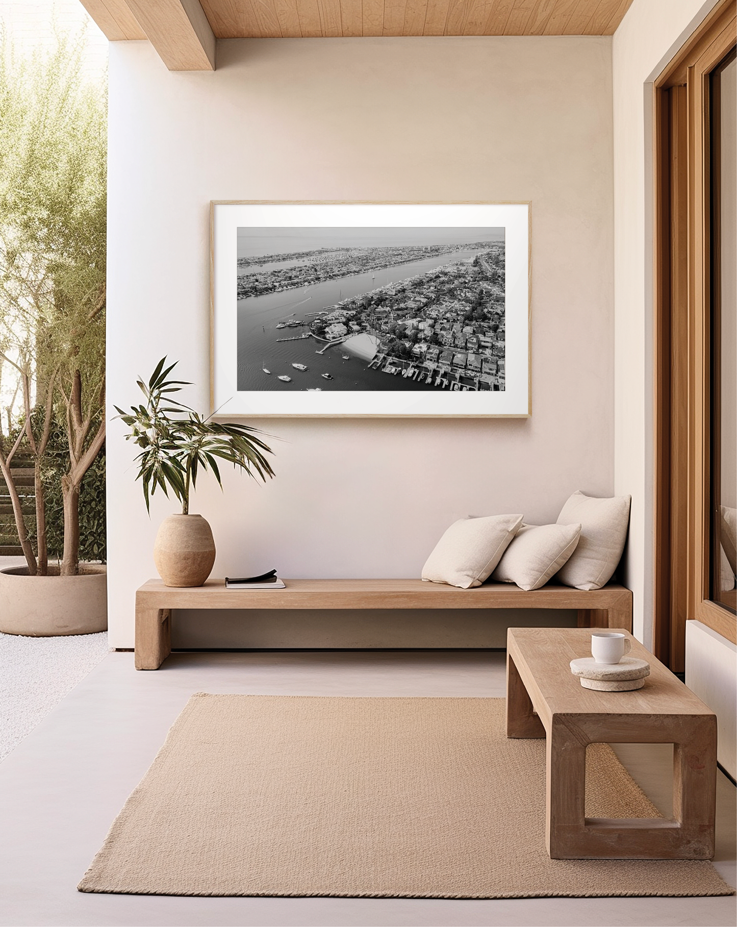 AERIAL NEWPORT BEACH BAYSHORES