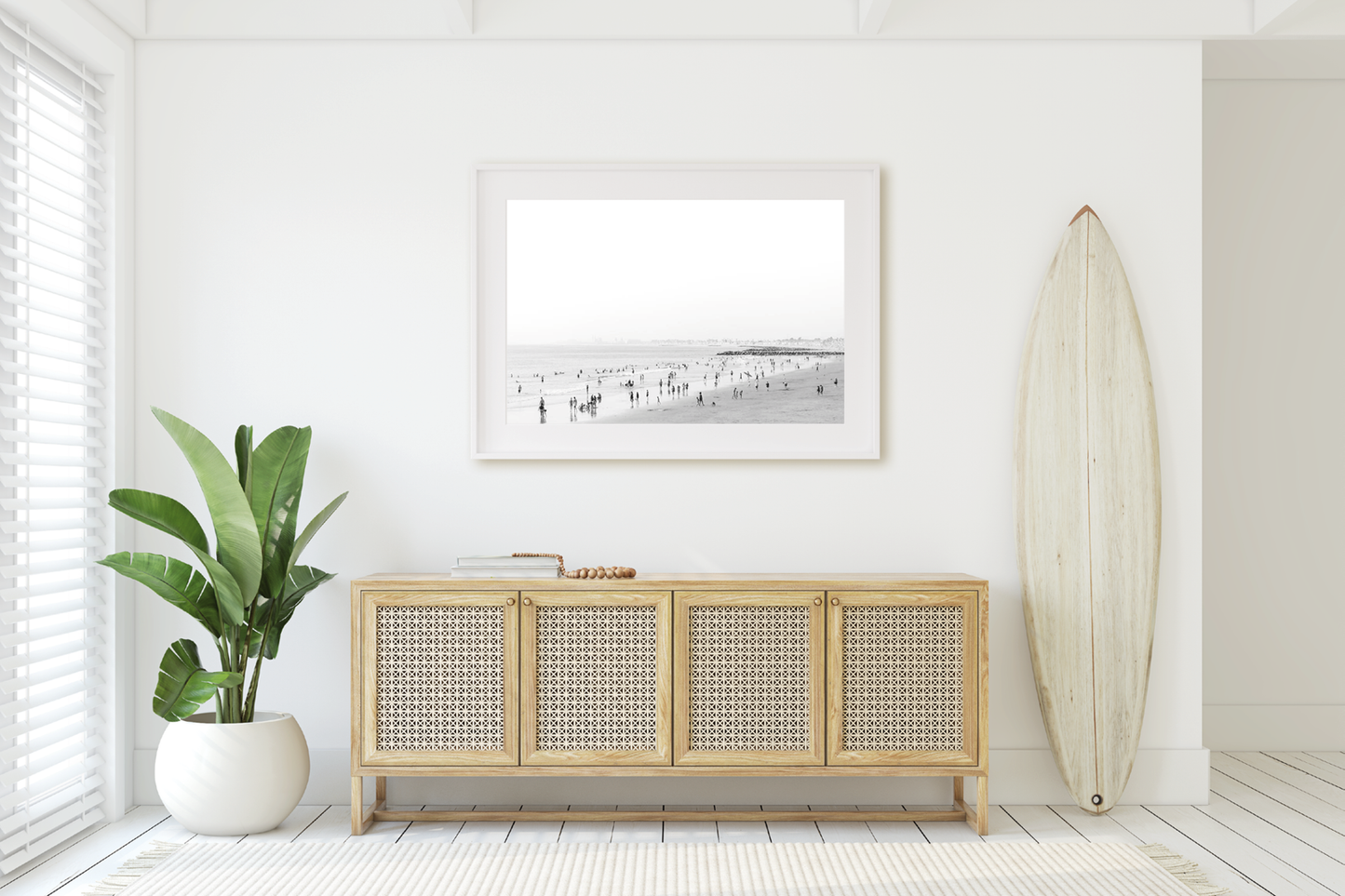 BEACH SCENE