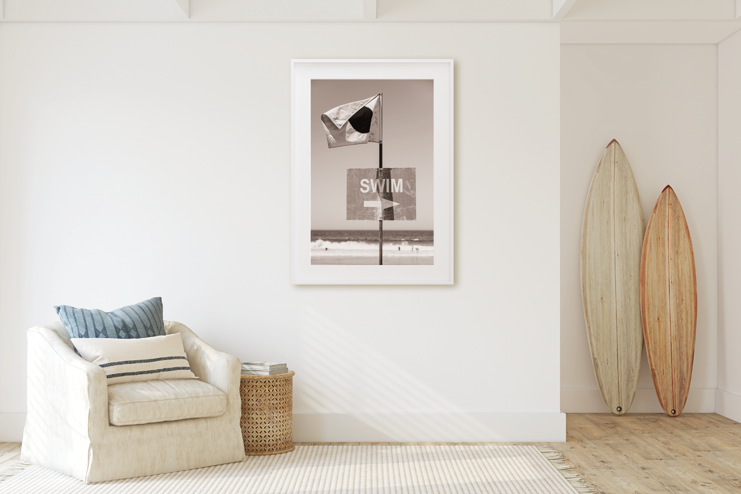 SALT CREEK SEPIA SWIM FLAG