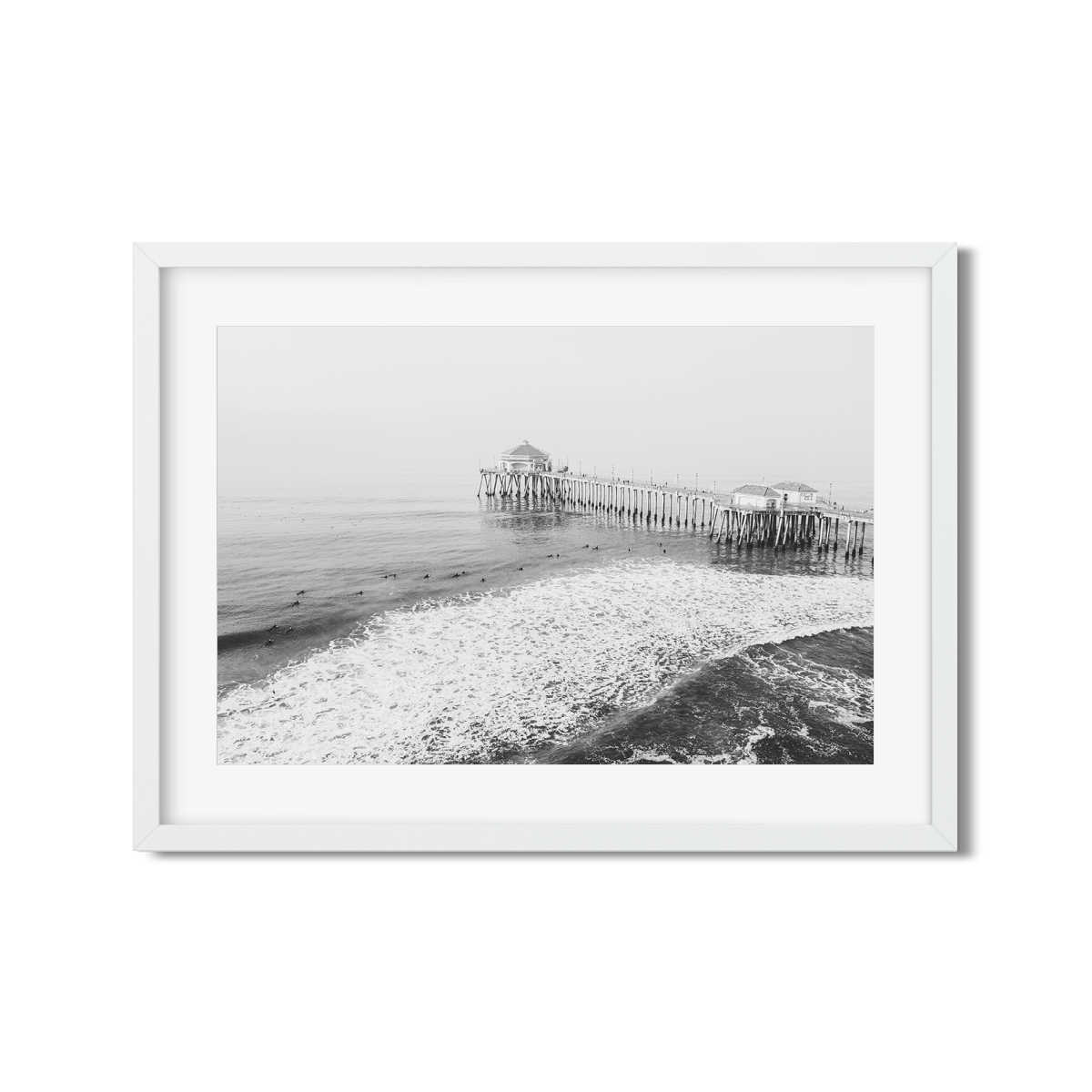 HUNTINGTON BEACH PIER AERIAL