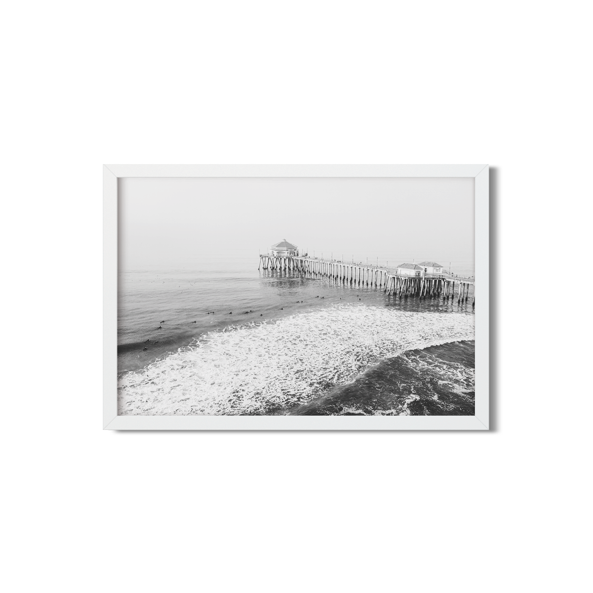 HUNTINGTON BEACH PIER AERIAL