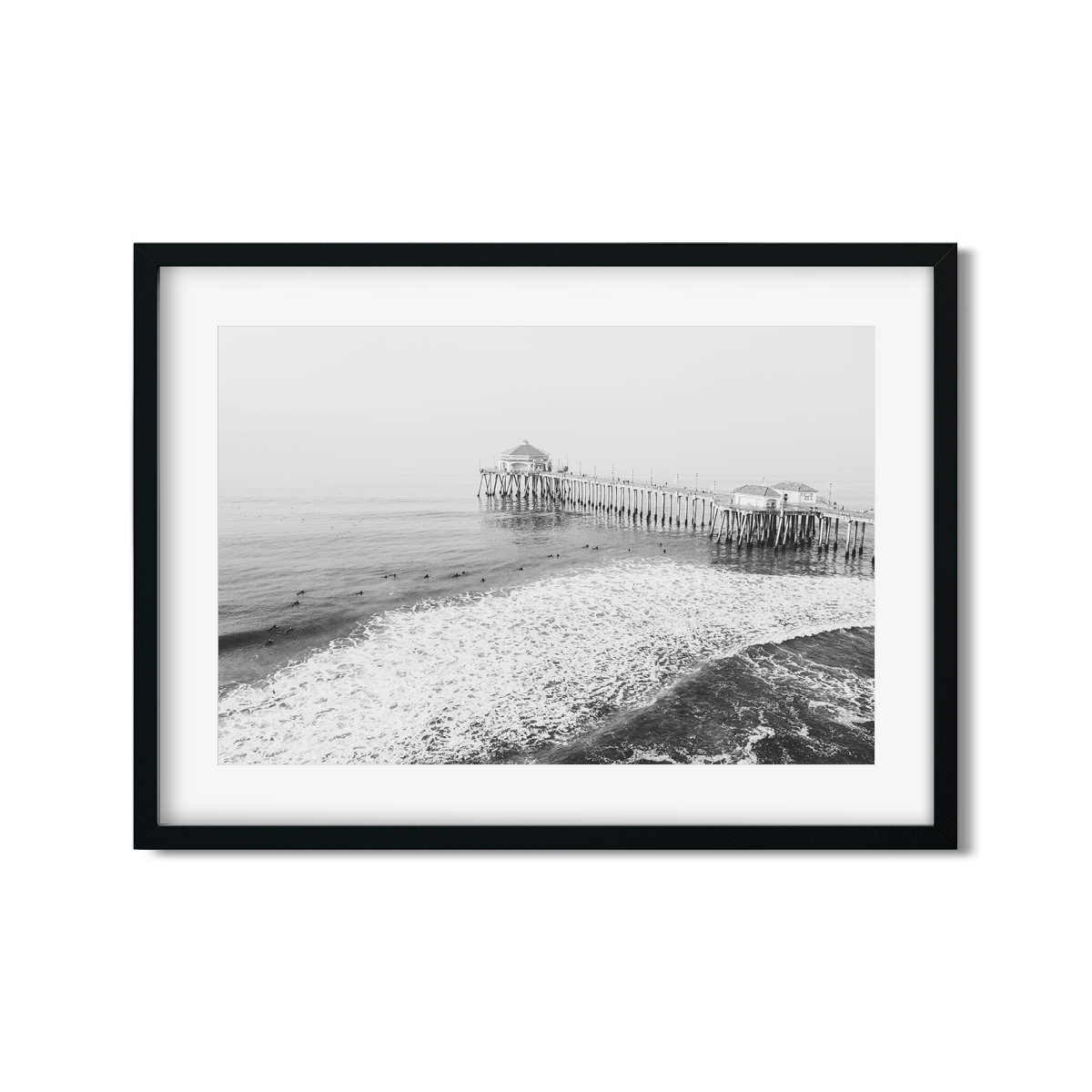 HUNTINGTON BEACH PIER AERIAL