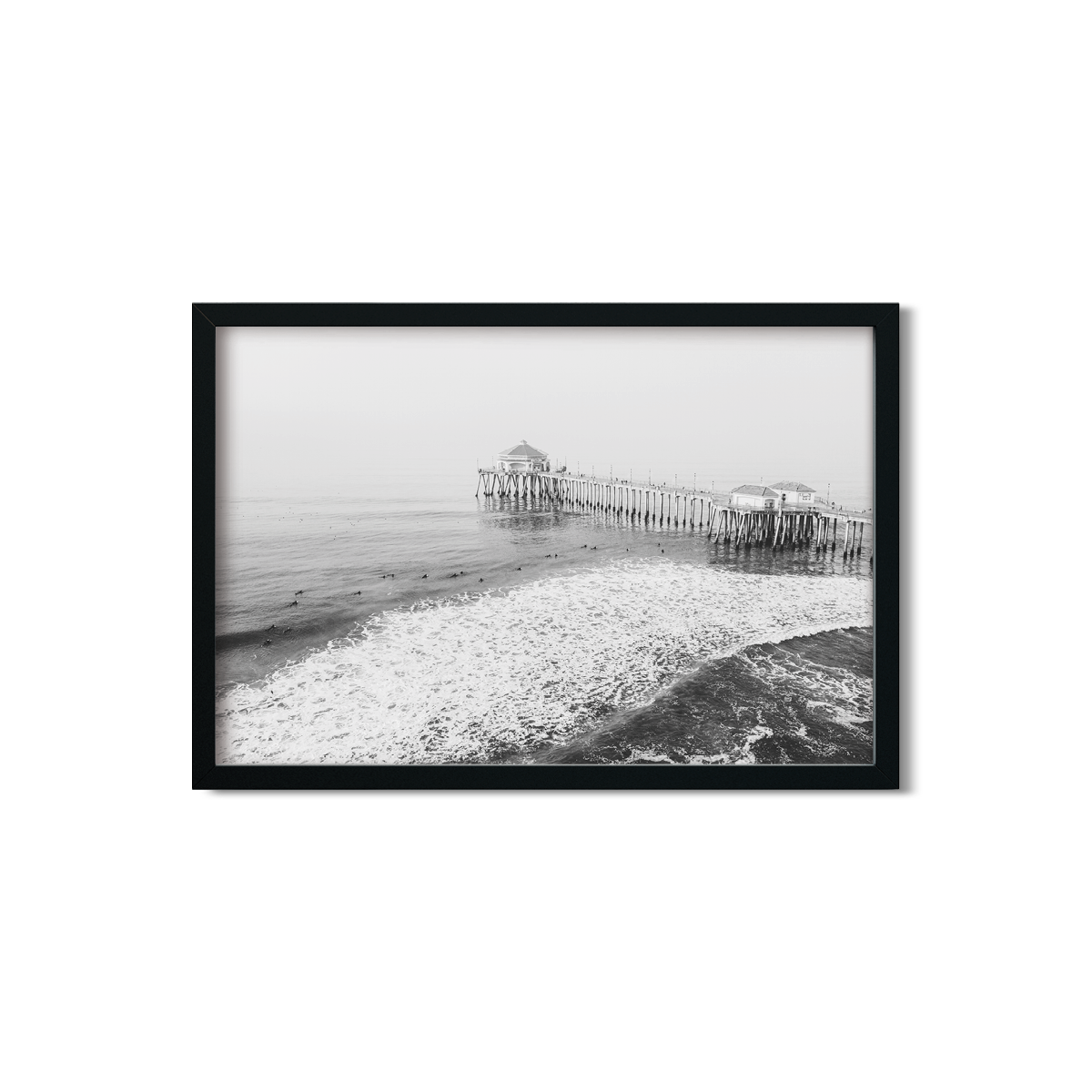 HUNTINGTON BEACH PIER AERIAL