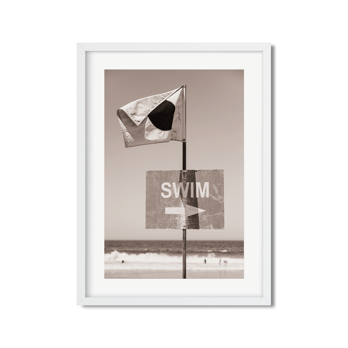 SALT CREEK SEPIA SWIM FLAG