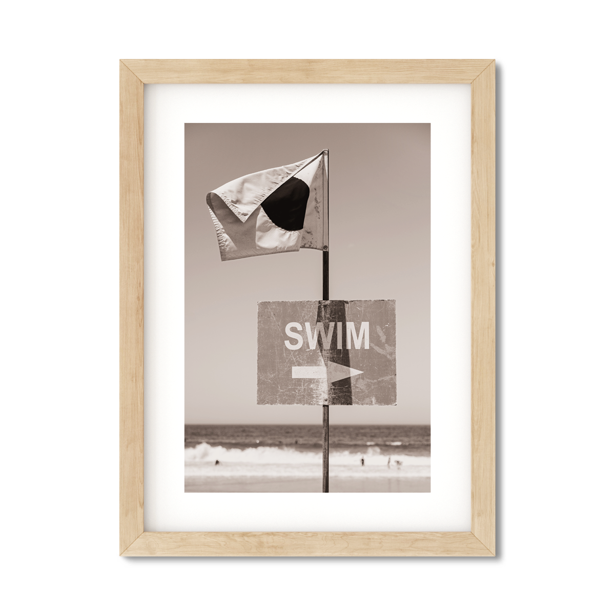 SALT CREEK SEPIA SWIM FLAG