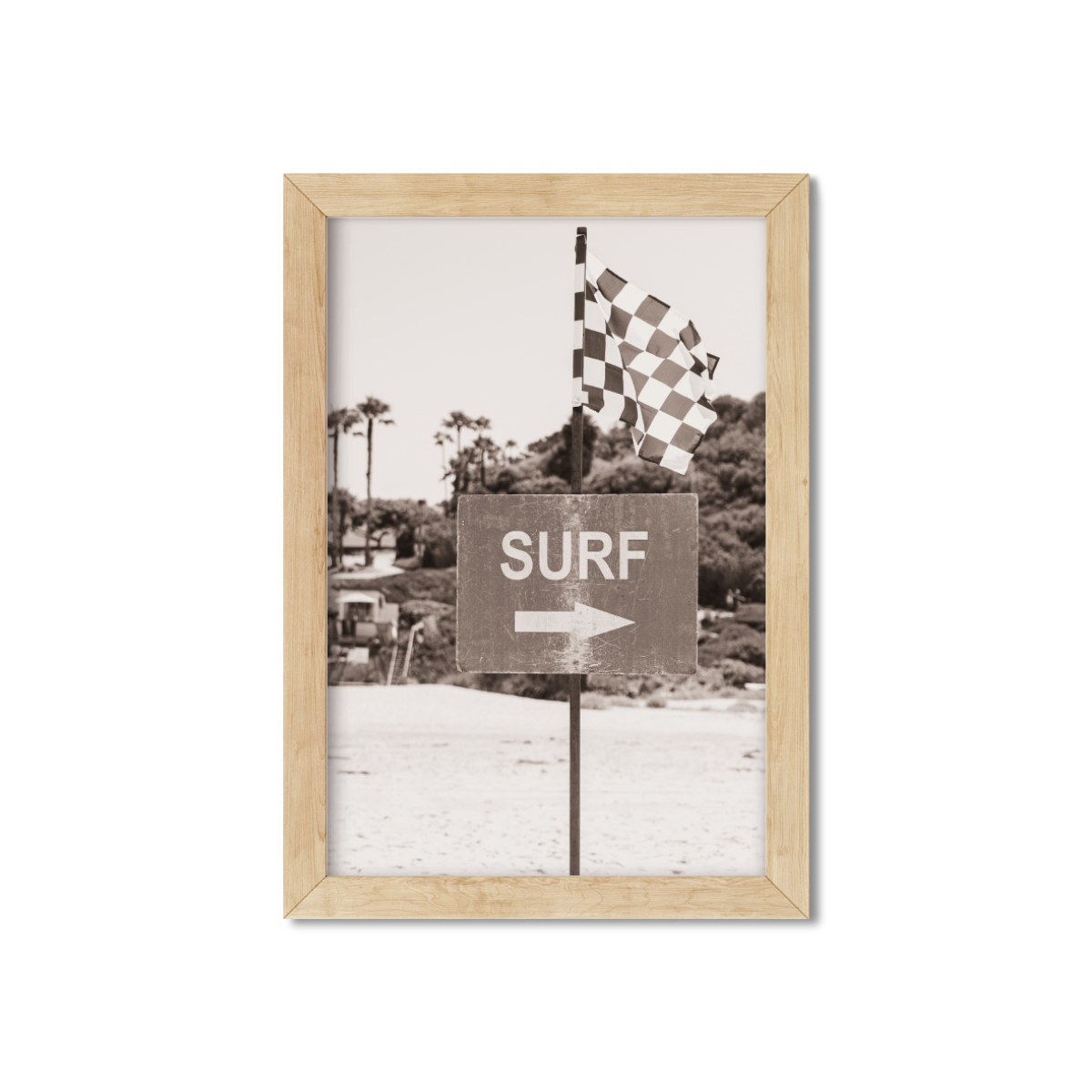 SALT CREEK SEPIA SURF FLAG RIGHT ARROW