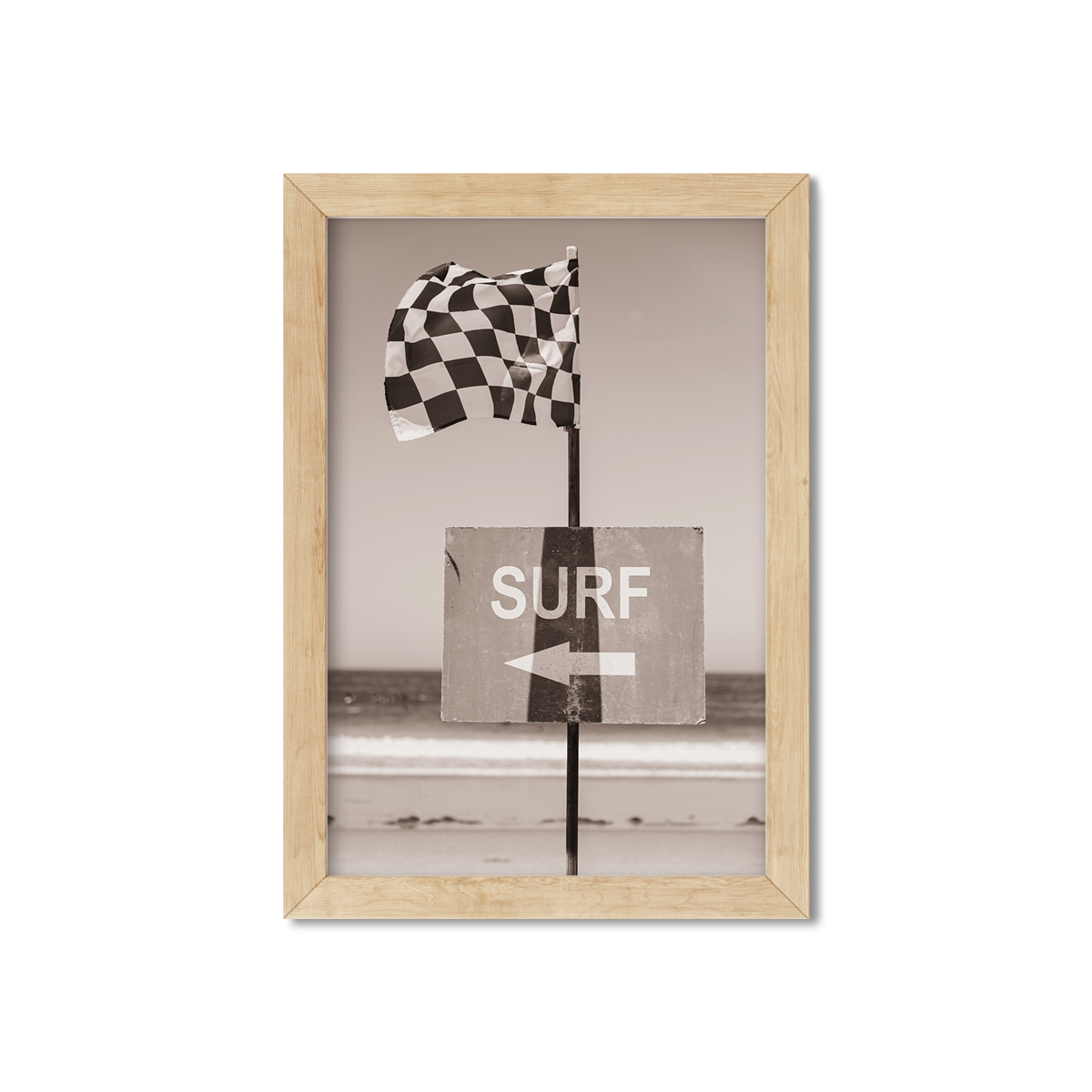 SALT CREEK SEPIA SURF FLAG