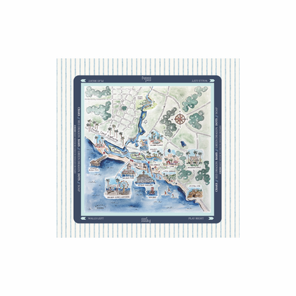 "THE NEWPORT" MAHJONG MAT  (PRE-ORDER)