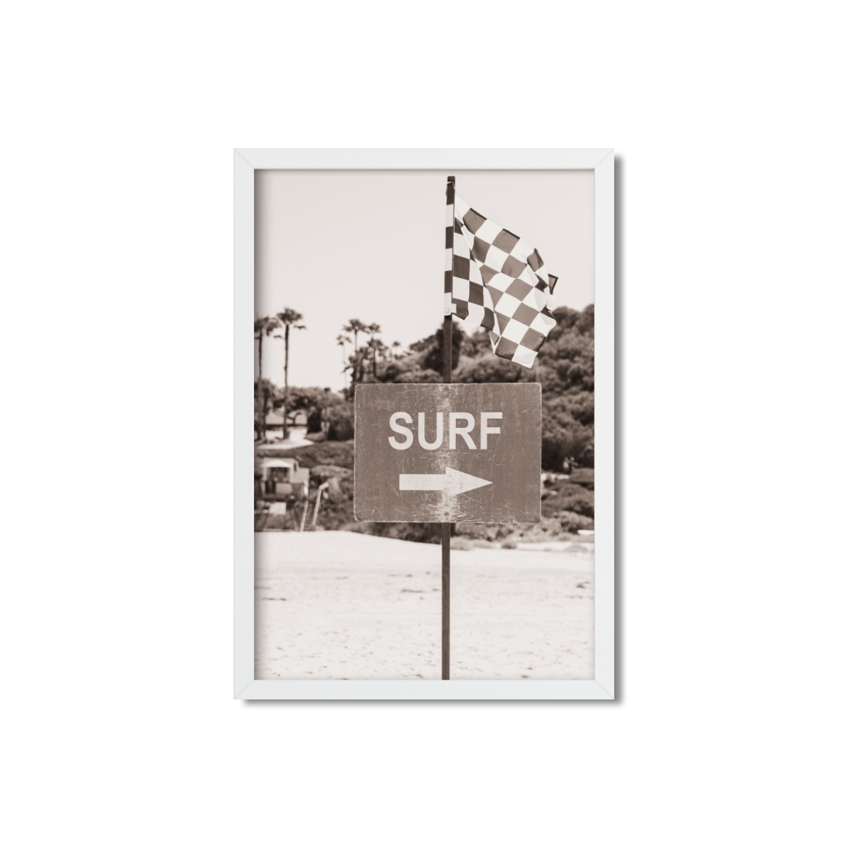 SALT CREEK SEPIA SURF FLAG RIGHT ARROW