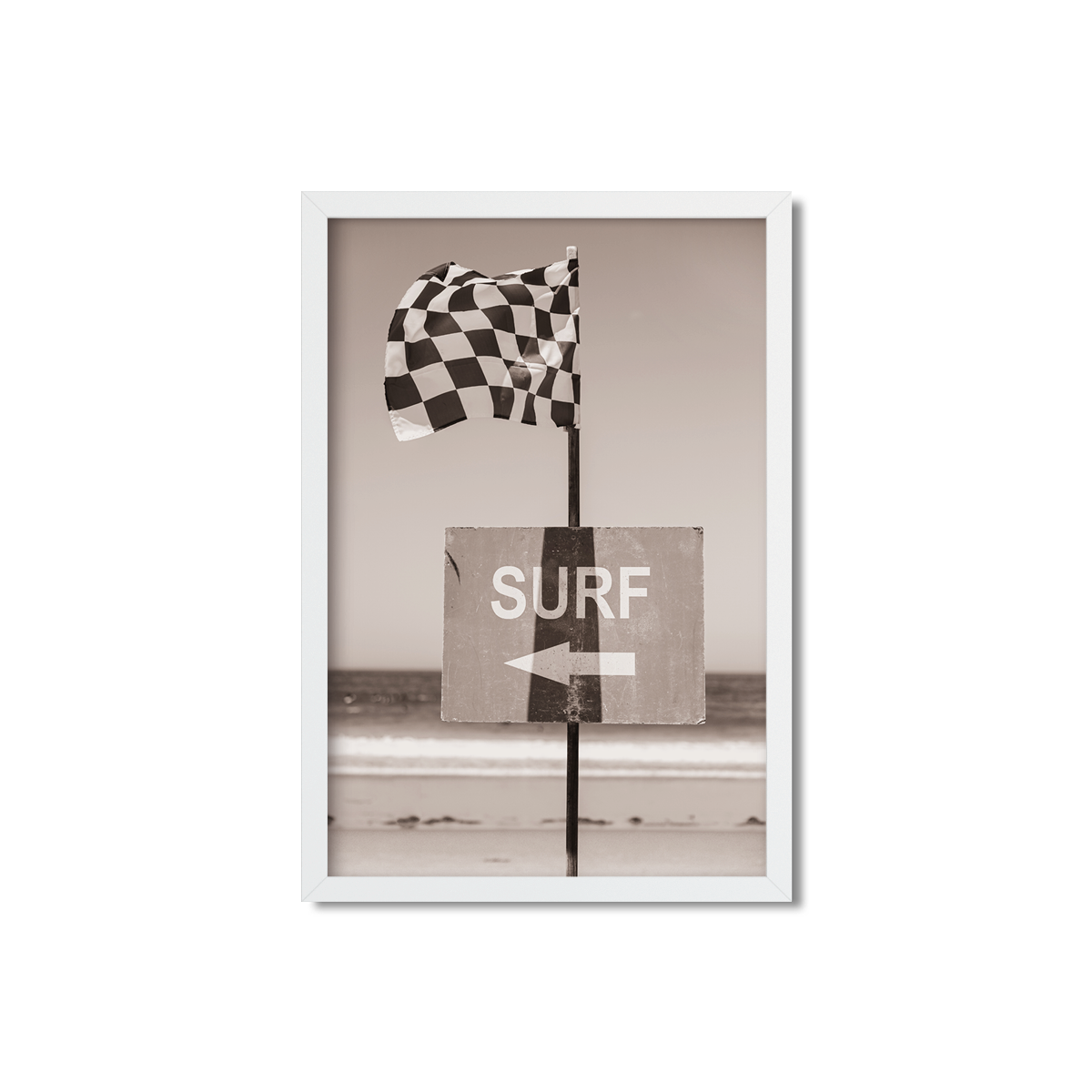 SALT CREEK SEPIA SURF FLAG