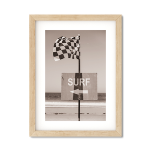Open image in slideshow, SALT CREEK SEPIA SURF FLAG
